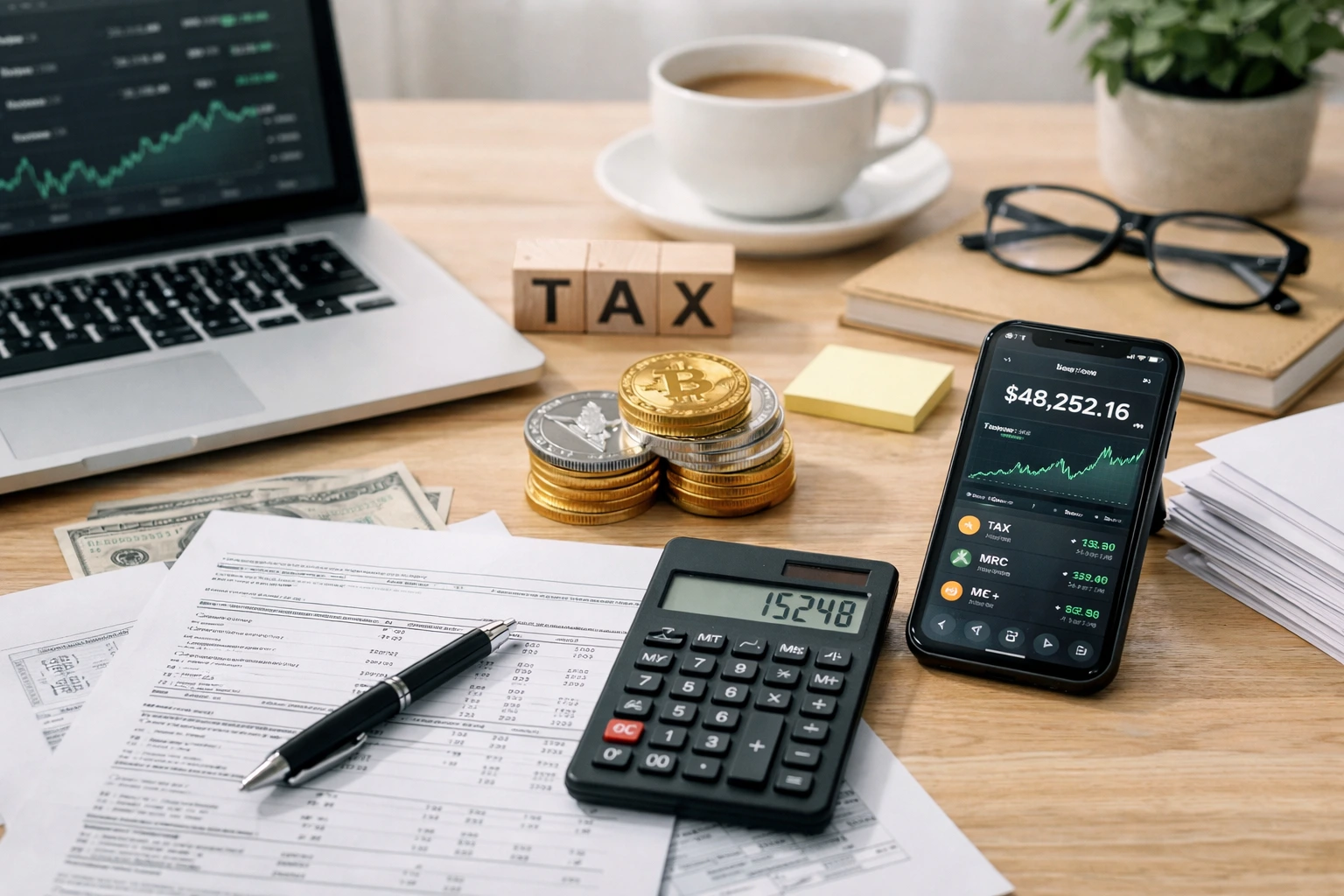 how to calculate crypto gains